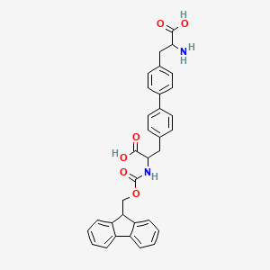 molecular formula C33H30N2O6 B14798284 Fmoc-beta-(4-biphenylyl)-Ala-OH;Fmoc-Bip-OH 