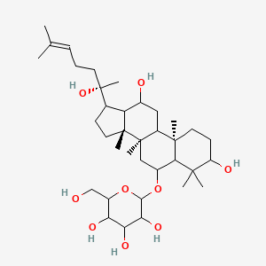 molecular formula C36H62O9 B14799127 Prosapogenin A2; Sanchinoside B2; Sanchinoside Rh1 