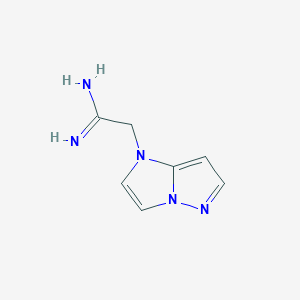 2-(1H-imidazo[1,2-b]pyrazol-1-yl)acetimidamide