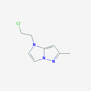 1-(2-chloroethyl)-6-methyl-1H-imidazo[1,2-b]pyrazole