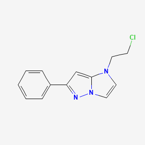 1-(2-chloroethyl)-6-phenyl-1H-imidazo[1,2-b]pyrazole