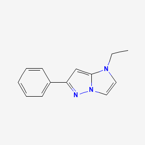 1-ethyl-6-phenyl-1H-imidazo[1,2-b]pyrazole