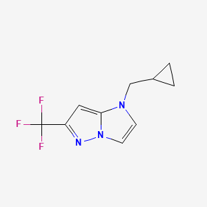 1-(cyclopropylmethyl)-6-(trifluoromethyl)-1H-imidazo[1,2-b]pyrazole