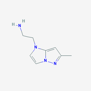 2-(6-methyl-1H-imidazo[1,2-b]pyrazol-1-yl)ethan-1-amine