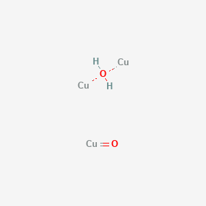 molecular formula Cu3H2O2 B14799398 Copper;oxocopper;hydrate CAS No. 82010-82-0