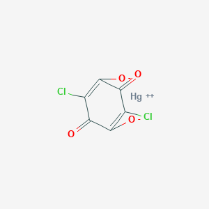 molecular formula C6Cl2HgO4 B147994 Mercuric Chloranilate CAS No. 33770-60-4