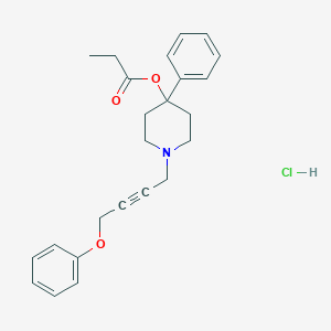 molecular formula C24H28ClNO3 B147995 AB-33 CAS No. 128864-80-2