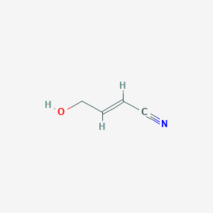 molecular formula C4H5NO B14800103 4-Hydroxy-2-butenenitrile 
