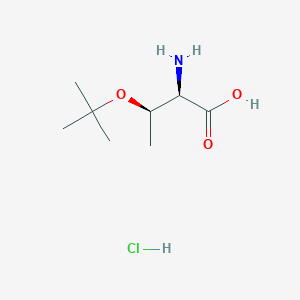 molecular formula C8H18ClNO3 B14800325 H-D-Thr-OtBu.HCl 