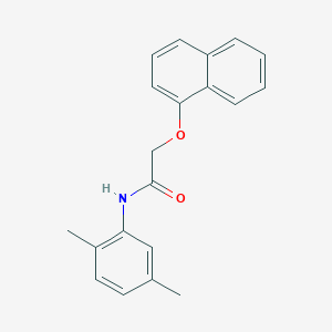 molecular formula C20H19NO2 B14800466 N-(2,5-dimethylphenyl)-2-(naphthalen-1-yloxy)acetamide 