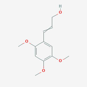 molecular formula C12H16O4 B14800714 3-(2,4,5-trimethoxyphenyl)prop-2-en-1-ol 