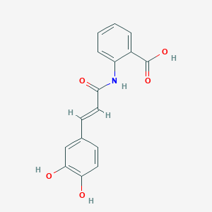 molecular formula C16H13NO5 B14801087 Avenanthramide 1c CAS No. 116764-16-0