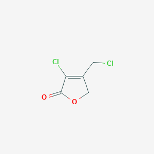 molecular formula C5H4Cl2O2 B148011 3-氯-4-(氯甲基)-2(5H)-呋喃酮 CAS No. 125974-01-8