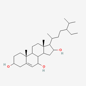 3,7,16-Trihydroxystigmast-5-ene