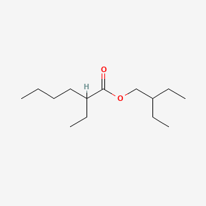 molecular formula C14H28O2 B14801857 2-Ethylbutyl 2-ethylhexanoate CAS No. 7425-15-2