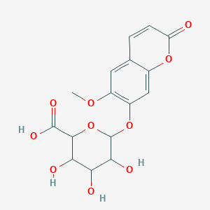 molecular formula C16H16O10 B14801945 SCOPOLETIN_met007 