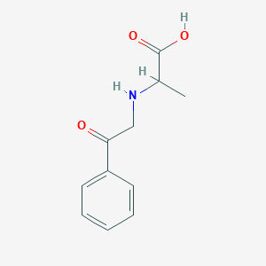 molecular formula C11H13NO3 B14802104 (2-Oxo-2-phenylethyl)alanine 