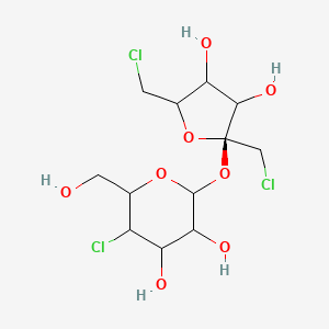 molecular formula C12H19Cl3O8 B14802145 E955;Trichlorosucrose 