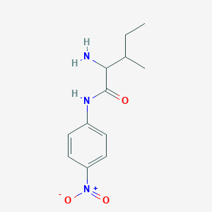 molecular formula C12H17N3O3 B14802399 L-Isoleucine-4-nitroanilide 