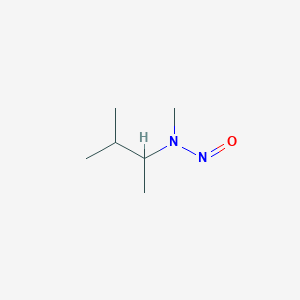 molecular formula C6H14N2O B148025 N-methyl-N-(3-methylbutan-2-yl)nitrous amide CAS No. 130985-77-2