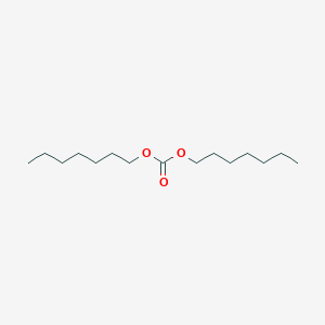 molecular formula C15H30O3 B14802503 Diheptyl carbonate CAS No. 7452-64-4