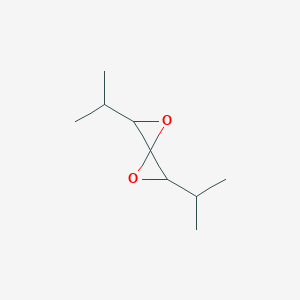 molecular formula C9H16O2 B148027 2,5-Diisopropyl-1,4-dioxaspiro[2.2]pentane CAS No. 132014-24-5