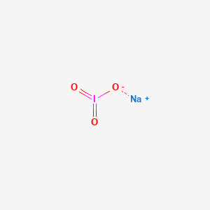 molecular formula NaIO3<br>INaO3 B148028 Sodium iodate CAS No. 7681-55-2