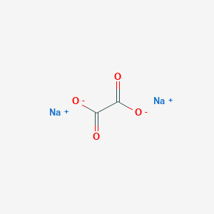 molecular formula Na2C2O4<br>C2Na2O4 B148030 Sodium oxalate CAS No. 62-76-0