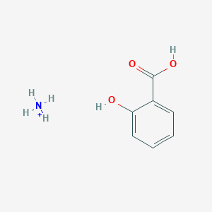 molecular formula C7H10NO3+ B14803334 Salicylic acid (monoammonium) 