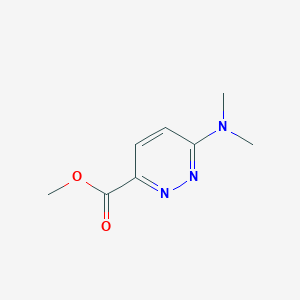 molecular formula C8H11N3O2 B1480351 Methyl 6-(dimethylamino)pyridazine-3-carboxylate CAS No. 1864837-72-8