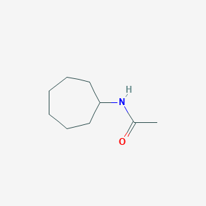 molecular formula C9H17NO B14803643 N-cycloheptylacetamide 