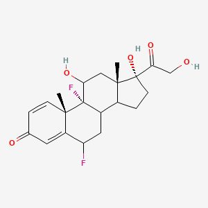 molecular formula C21H26F2O5 B14803818 6-alpha-Fluoroisoflupredone 