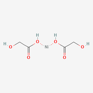 molecular formula C4H8NiO6 B14803845 Nickel(II)hydroxyacetate 