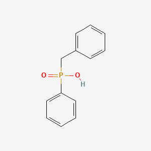 molecular formula C13H13O2P B14803976 Benzyl(phenyl)phosphinic acid CAS No. 7282-98-6