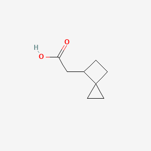 molecular formula C8H12O2 B1480418 2-(Spiro[2.3]hexan-4-yl)acetic acid CAS No. 2091582-03-3