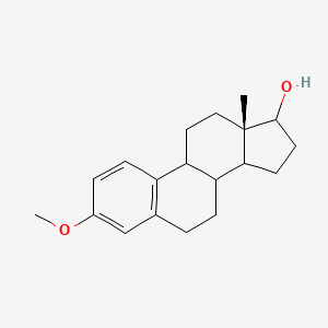 molecular formula C19H26O2 B14804340 beta-Estradiol 3-methyl ether 