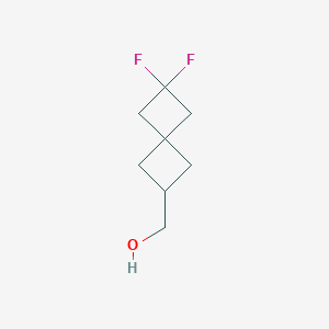 molecular formula C8H12F2O B1480458 (6,6-Difluorospiro[3.3]heptan-2-yl)methanol CAS No. 1936503-30-8