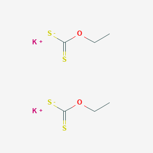 molecular formula C6H10K2O2S4 B14804603 Potassium O-ethyl carbonodithioate; Potassium O-ethyl dithiocarbonate; Potassium ethylxanthate; Potassium ethylxanthogenate 