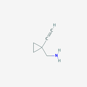 molecular formula C6H9N B1480501 (1-Ethynylcyclopropyl)methanamine CAS No. 933706-06-0