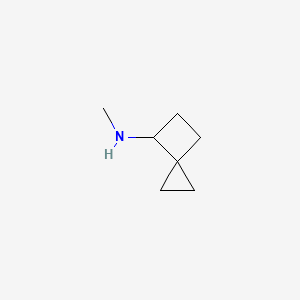 molecular formula C7H13N B1480507 N-methylspiro[2.3]hexan-4-amine CAS No. 2091118-66-8
