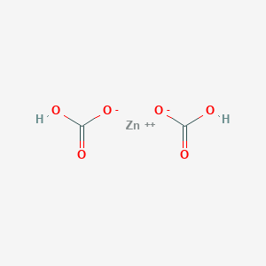 molecular formula C2H2O6Zn B148052 碳酸锌 CAS No. 5970-47-8