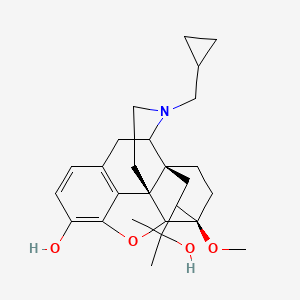molecular formula C26H35NO4 B14805288 Diprenorphine; M 5050; M 5050 Injection 
