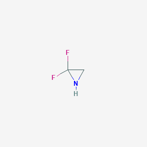 molecular formula C2H3F2N B14805572 2,2-Difluoroaziridine 