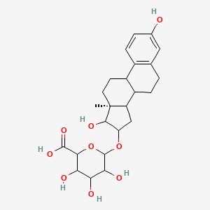 molecular formula C24H32O9 B14805607 Estriol-16-Glucuronide 