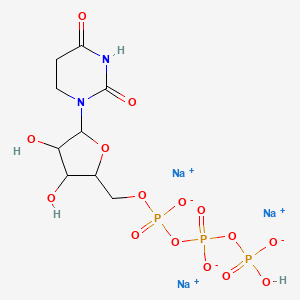 molecular formula C9H14N2Na3O15P3 B14805702 Uridine triphosphate trisodium salt 