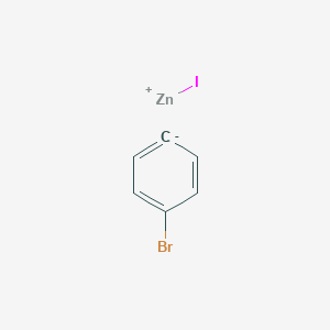 molecular formula C6H4BrIZn B14805995 bromobenzene;iodozinc(1+) 