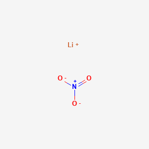 molecular formula LiNO3 B148061 Lithium nitrate CAS No. 7790-69-4