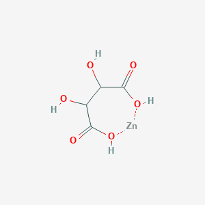 2,3-Dihydroxybutanedioic acid;ZINC