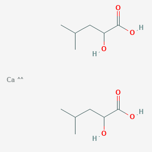 molecular formula C12H24CaO6 B14806517 Calcium,2-hydroxy-4-methylpentanoate 