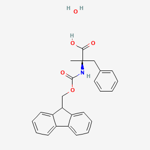 molecular formula C25H25NO5 B14806878 Fmoc-alpha-Me-D-Phe-OH 